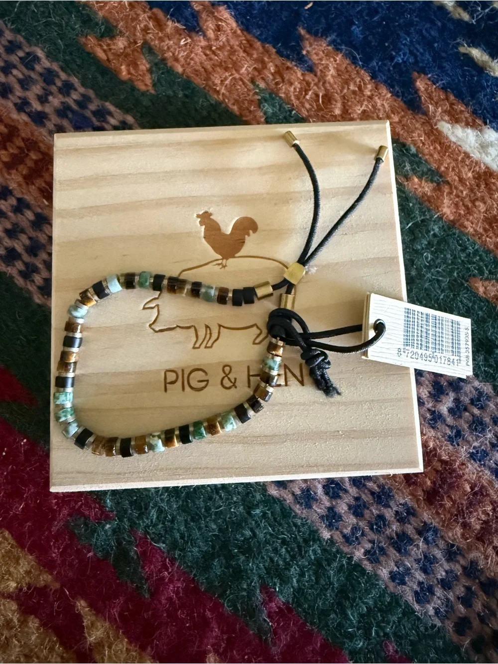 Pig & Hen Brontide 4mm Bracelet Nagoya | PVD Gold Size Small NWT